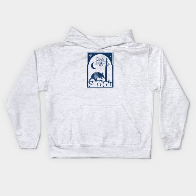 Armadillo Kids Hoodie by Das Brooklyn